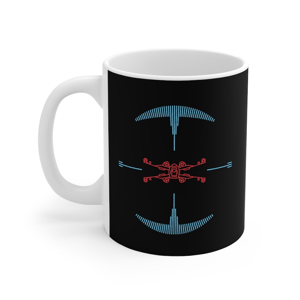 Fighter Target Coffee Mug