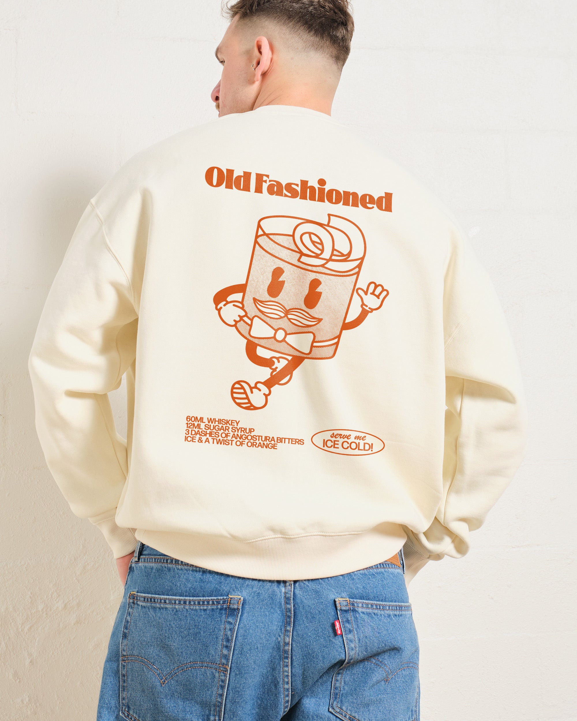 Old Fashioned Unisex Graphic Sweatshirt - Premium 340gsm Cotton-Polyester Blend