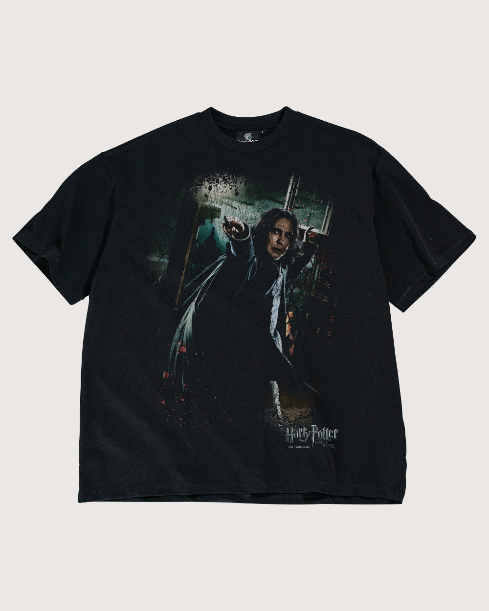 Snape Oversized Graphic Tee - Harry Potter Official Collab Unisex 100% Combed Cotton